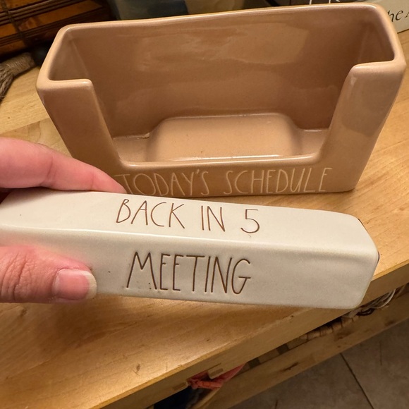 Rae Dunn Ceramic Perpetual Calendar - Picture 7 of 14